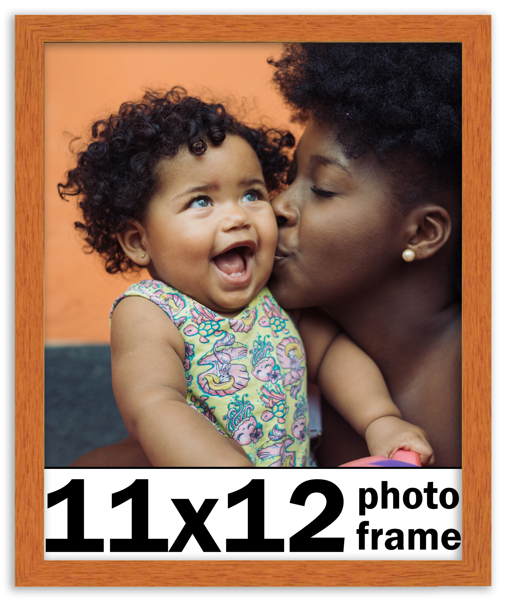 11x12 Frame Honey Pecan Brown Picture Frame - Modern Photo Frame ...