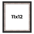 thumbnail image 1 of 11x12 Frame Silver Real Wood Picture Frame Width 1.25 Inches | Interior Frame Depth 0.75 Inches |, 1 of 8