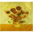 11x12 Wash Cloth for Face and Body - Sunflowers by Vincent Van Gogh BLN