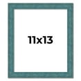 thumbnail image 1 of 11x13 Frame Blue Rustic Barnwood Solid Wood Picture Frame Width 1.25 Inches | Interior Depth 0.5, 1 of 8