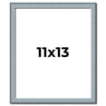 thumbnail image 1 of 11x13 Frame Blue Scuffed Farm Board Real Pine Wood Picture Frame Width 0.75 Inches | Interior Depth, 1 of 8