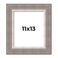 thumbnail image 1 of 11x13 Frame Grey Real Wood Picture Frame Width 2.75 Inches | Interior Frame Depth 0.5 Inches |, 1 of 8