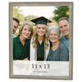 thumbnail image 1 of 11x13 Frame Grey Solid Wood Picture Frame Width 1 Inches | Interior Frame Depth 0.5 Inches |, 1 of 8