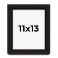 thumbnail image 1 of 11x13 Shadow Box Black Solid Wood Display Picture Frame | 1 Inch Rabbet Depth | | 1.375 Inch, 1 of 4
