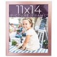 thumbnail image 1 of 11x14 Annie Rose Gold Picture Frame - Contemporary Picture Frame Complete With UV Acrylic, Foam, 1 of 8