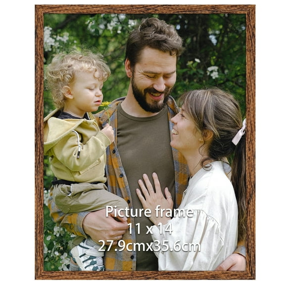 11x14 Classic Home Gallery Picture Frame, Brown