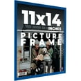 thumbnail image 1 of 11x14 Classic Modern Blue Picture Frame - UV Acrylic, Foam Board Backing, Hanging Hardware, 1 of 8
