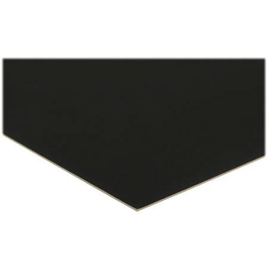11x14" CutSize ProCore Mat and Mount Board, Black/White Smooth, 100