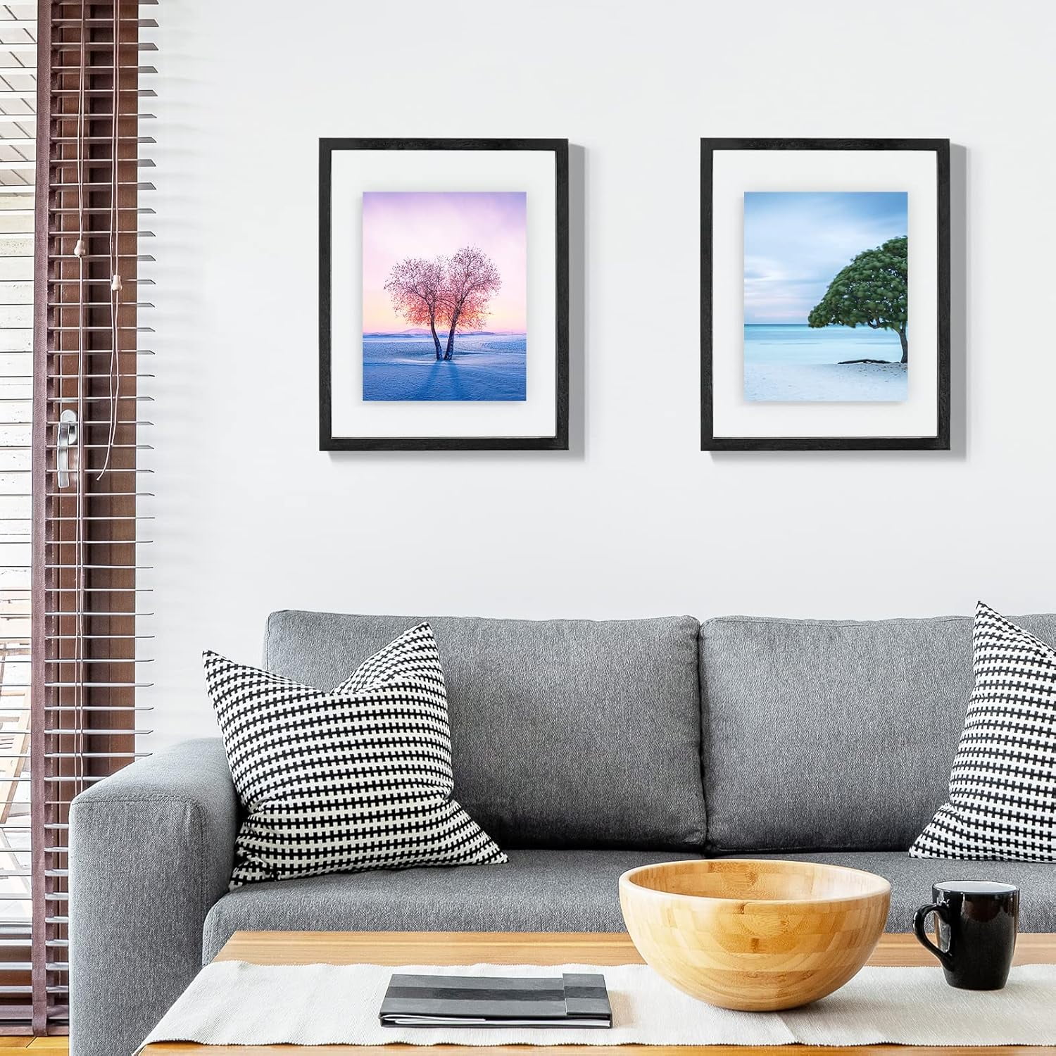 11x14 Floating Photo Picture Frame, Floating Display for Photos 8x10 ...