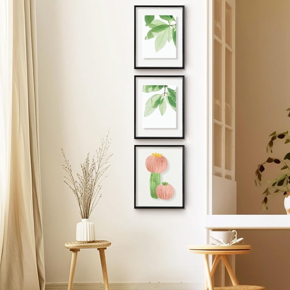 , 11x14 Floating Picture Frame Aluminum, Tempered Clear Glass Displays Any Size Photo Up to 11 x 14, for Home or Gallery Decoration (Black, 3 Pack)