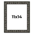 thumbnail image 1 of 11x14 Frame Black-Brown Medieval Solid Wood Picture Frame | 1.5 Inch Moulding Width | Gotham, 1 of 8