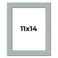 thumbnail image 1 of 11x14 Frame Blue Teal Distressed Solid Wood Picture Frame | 1.625 Inch Moulding Width | Sonoma Blue, 1 of 8