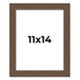 thumbnail image 1 of 11x14 Frame Brown Distressed Barnwood Picture Frame | Rustic Farmhouse Photo Frame Includes UV, 1 of 8