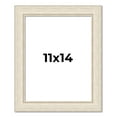 thumbnail image 1 of 11x14 Frame White Real Wood Picture Frame Width 1.75 inches | Interior Frame Depth 0.5 inches |, 1 of 8