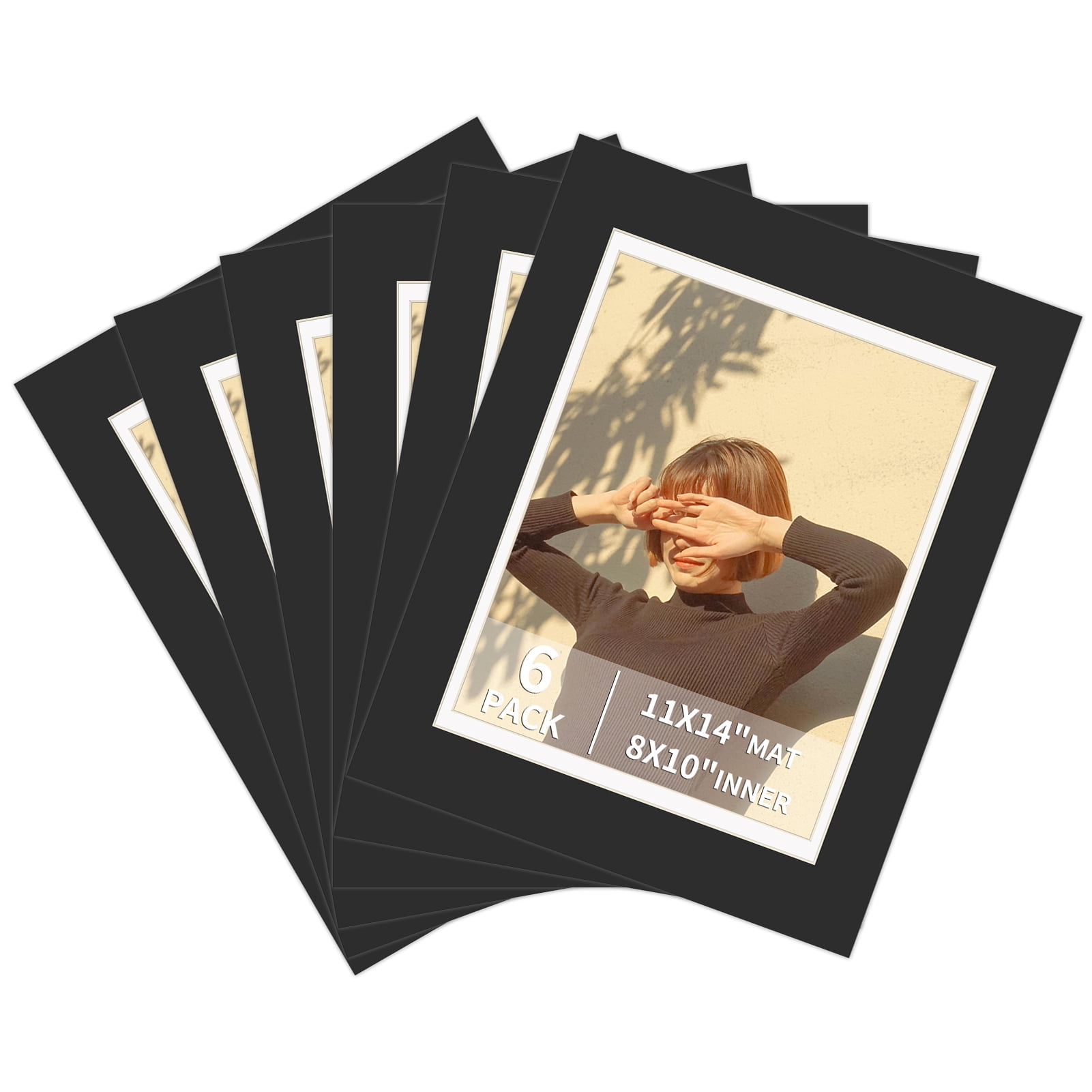 8x10 Photo Mat For 4 Photos Printable