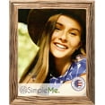 thumbnail image 1 of 11x14 Solid Wood Picture Frame with Glass - Rustic Natural Wooden Photo Frames Wide Moulding for Wall Mounting, 1 of 7