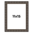 thumbnail image 1 of 11x15 Frame Black Bamboo Solid Wood Picture Frame Width 1.5 Inches | Interior Frame Depth 0.5, 1 of 8