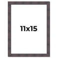 thumbnail image 1 of 11x15 Frame Brown Rustic Lacquered Walnut Solid Wood Picture Frame Width | 0.875 Inch Moulding, 1 of 8