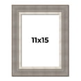 thumbnail image 1 of 11x15 Frame Grey Real Wood Picture Frame Width 2.75 Inches | Interior Frame Depth 0.5 Inches |, 1 of 8