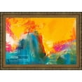 thumbnail image 1 of 11x15 Sculpted Gold Picture Frame - UV Acrylic, Foam Board Backing, Hanging Hardware, 1 of 7
