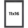 thumbnail image 1 of 11x16 Black Shadowbox Frame - Interior Size 11x16 by 1 Inches - Made to Display Items Up To 1 Inches Deep, 1 of 5