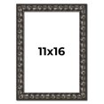 thumbnail image 1 of 11x16 Frame Black-Brown Medieval Solid Wood Picture Frame | 1.5 Inch Moulding Width | Gotham, 1 of 8
