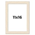 thumbnail image 1 of 11x16 Frame White Real Wood Picture Frame Width 1.5 inches | Interior Frame Depth 0.5 inches | Barn, 1 of 8