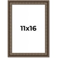 thumbnail image 1 of 11x16 Ornate Brown Real Wood Picture Frame Width 1.5 Inches | Interior Frame Depth 0.5 Inches |, 1 of 8