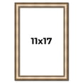 thumbnail image 1 of 11x17 1.75" 'Prima" Silver Contemporary Wood Frame - Great for Posters, Photos, Art Prints, Mirror,, 1 of 8