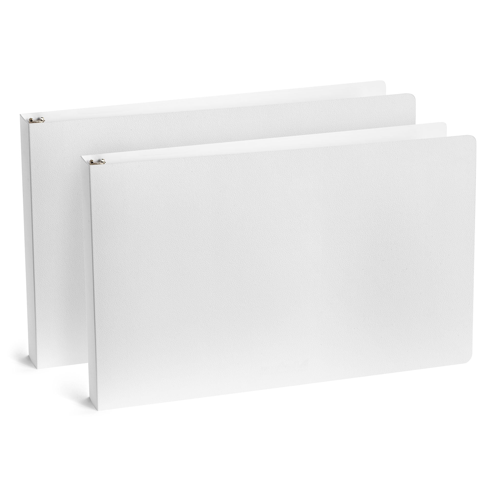 11x17 1" White Poly Binder 2-pack