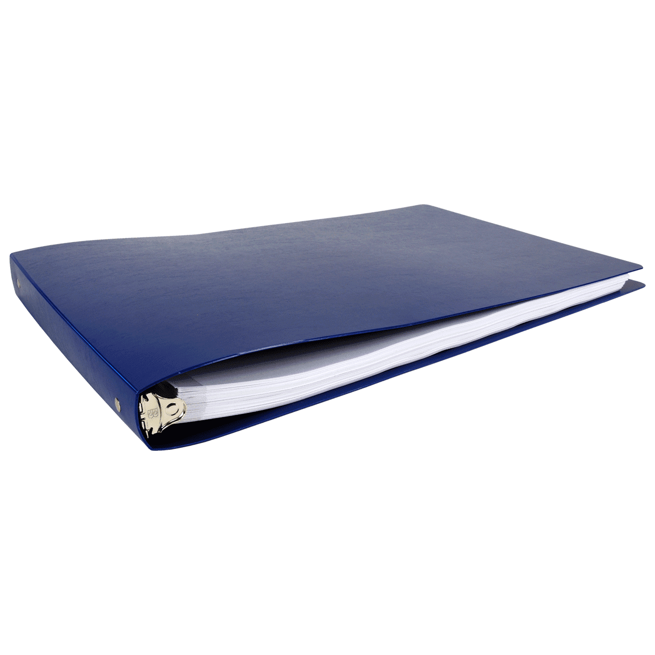 11x17 Binder Poly Panel Featuring a 1" Round Ring Blue