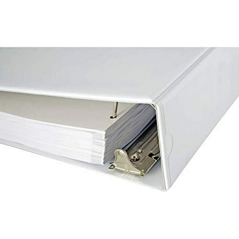 11x17 Binder Vinyl Panel with Pockets Featuring a 3 Angle-D Ring White  (top Opening)