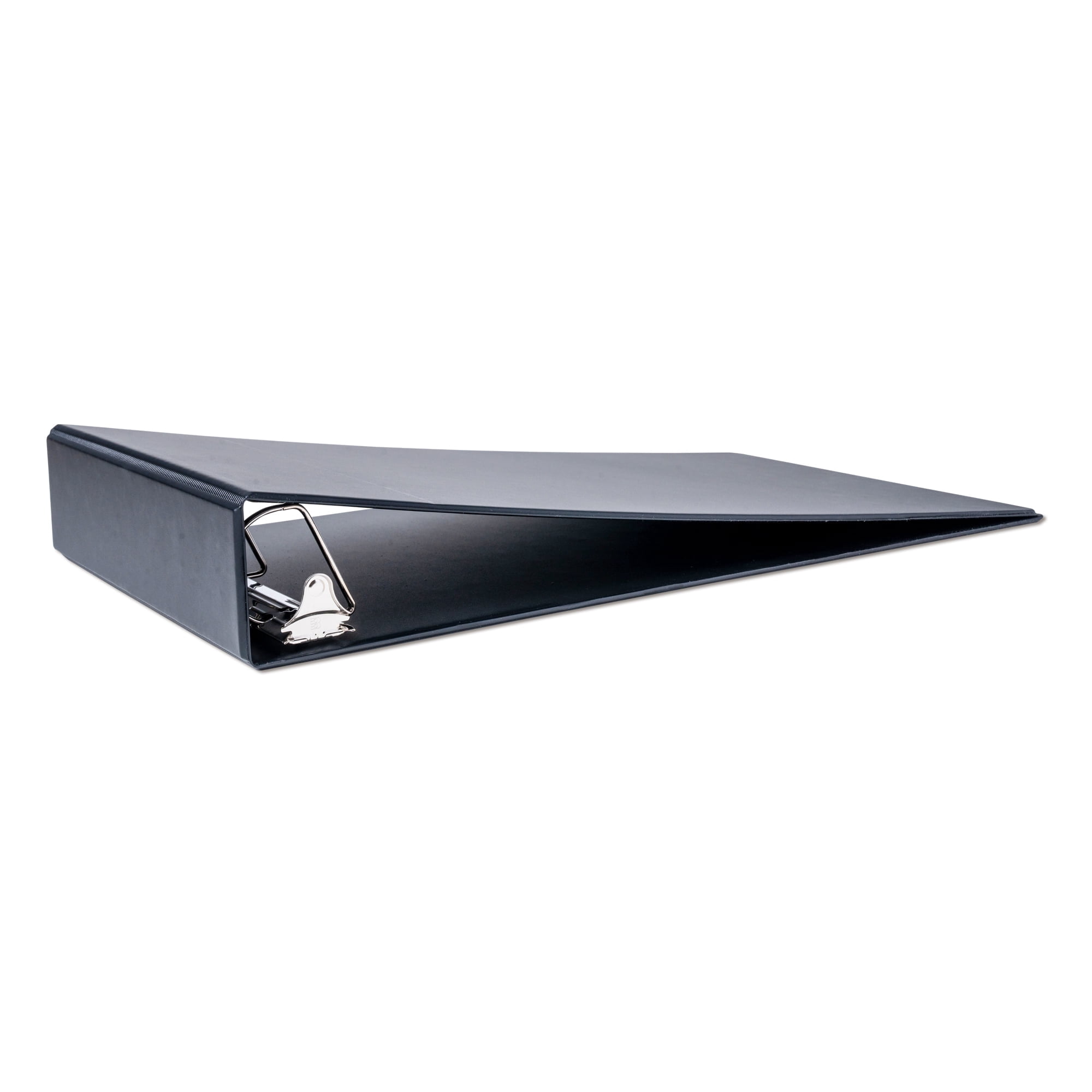 11x17 Binder Vinyl Panel with no pockets Featuring a 2" Angle-D Ring | Black | Two Pack