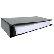 11x17 Binder Vinyl Panel with pockets | Featuring a 3 EZ Comfort Locking Angle-D | Black