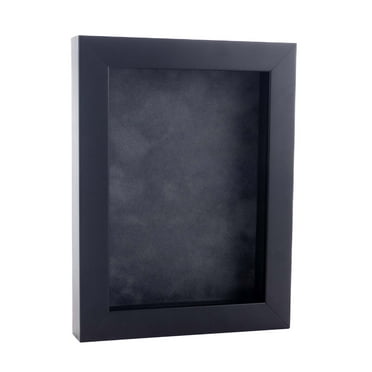 11x17 Black Shadowbox Frame - Shadow Box Frame Interior Size 11x17 by 15/16" Deep - Dark Grey