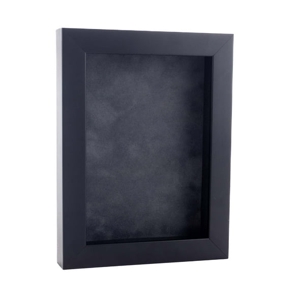 11x17 Black Shadowbox Frame - Shadow Box Frame Interior Size 11x17 by 15/16" Deep - Dark Grey