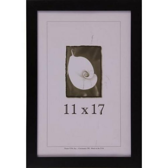 11x17 Black Wood Frames - Affordable Series (Large)