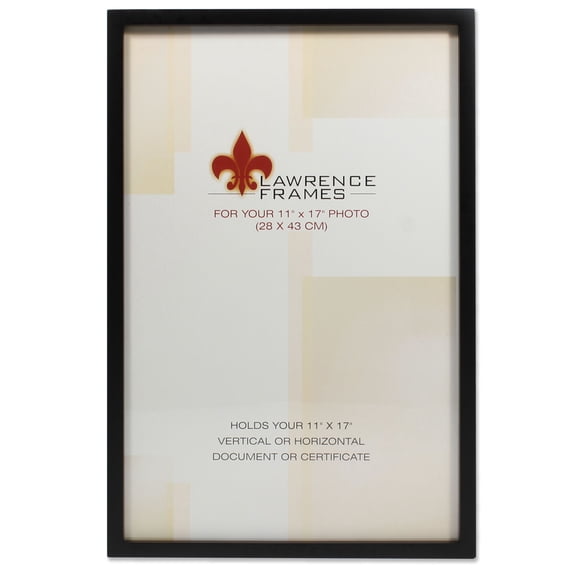11x17 Black Wood Picture Frame - Gallery Collection