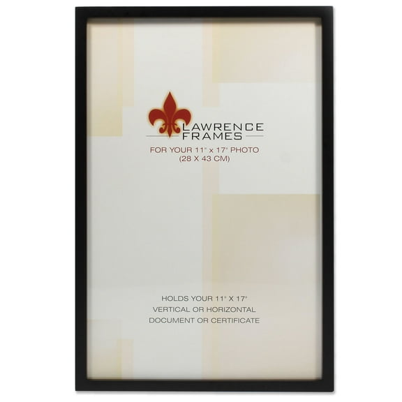 11x17 Black Wood Picture Frame - Gallery Collection