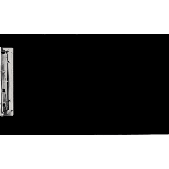 11x17 Clipboard Acrylic Panel Featuring an 8" Hinge Clip Black