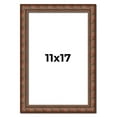 thumbnail image 1 of 11x17 Dark Brown Bamboo Real Wood Picture Frame Width 1.5 inches | Interior Frame Depth 0.5 inches, 1 of 8