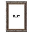 thumbnail image 1 of 11x17 Frame Black Real Wood Picture Frame Width 2 inches | Interior Frame Depth 0.5 inches | Fitz, 1 of 8