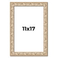 thumbnail image 1 of 11x17 Frame White Real Wood Picture Frame Width 1.5 inches | Interior Frame Depth 0.5 inches |, 1 of 8