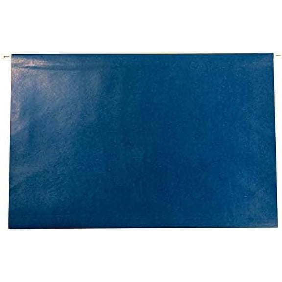 11x17 Hanging File Folders 25 Pack Tabloid Size Hanging File Folder Organizer with Plastic Tabs Blue 11 x 17 Folder for Filing Cabinets, Bins, Drawers, and Organizers$$Office