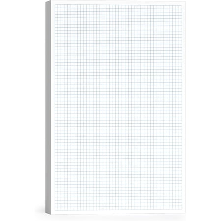 11x17 Large Graph Paper Pad, Top Glue Binding Grid Paper, 50 Sheets 1/4 Inch Graph Papers, 4x4 Quad Ruled Graphing Papers 11x17, Blueprint Quadrille for Drawings, Drafting