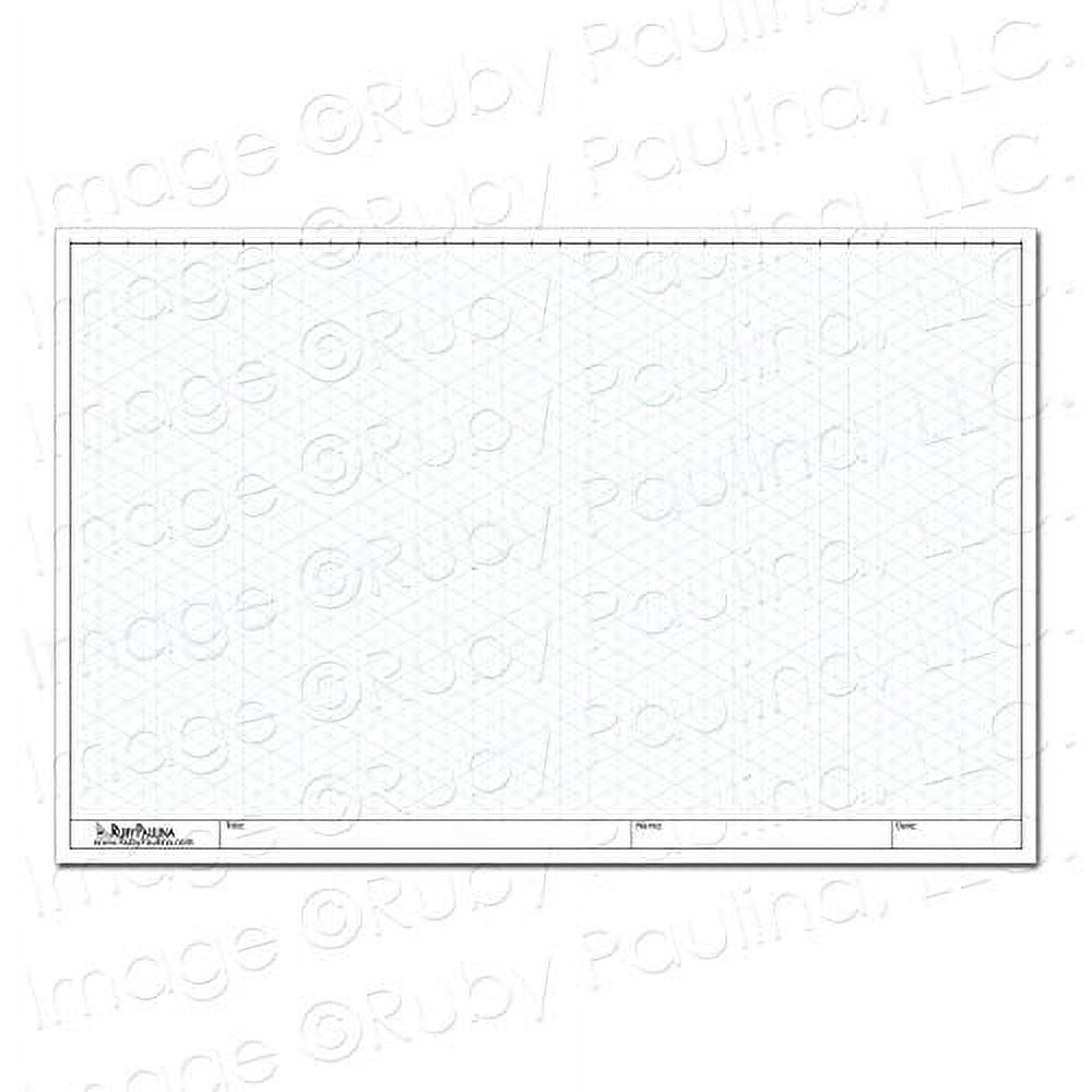 11x17 Loose Leaf Isometric Paper (100 Pages)
