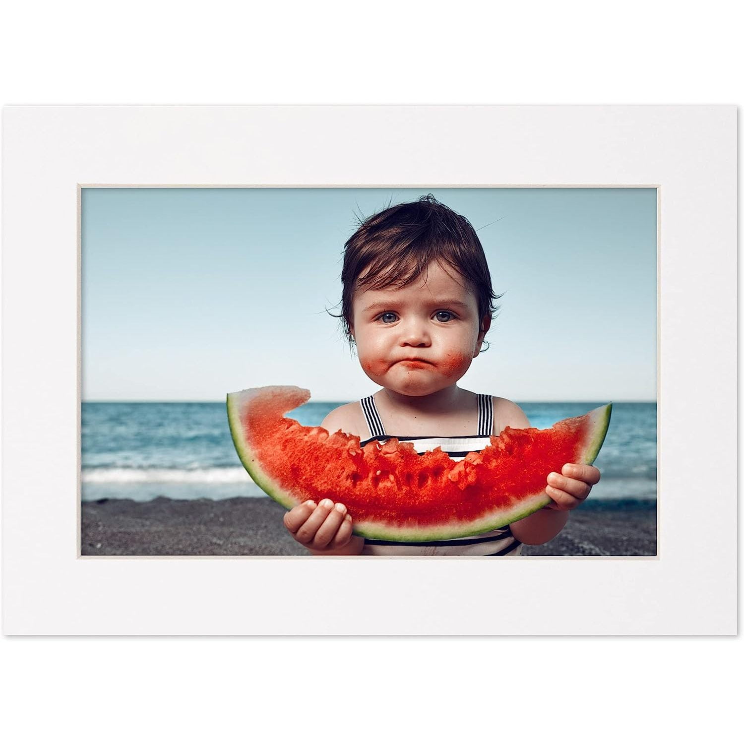11x17 Mat for 16x20 Frame White Mat 11x17 Photo Matte to Fit 16x20