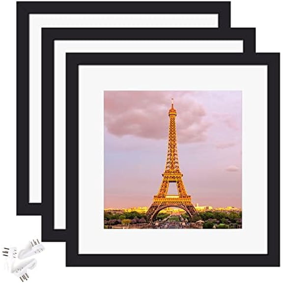 11x17 Picture Frame Set of 5 Bundle with 12x12 Picture Frame Set of 3$$Home Decor, Kitchen, & Other