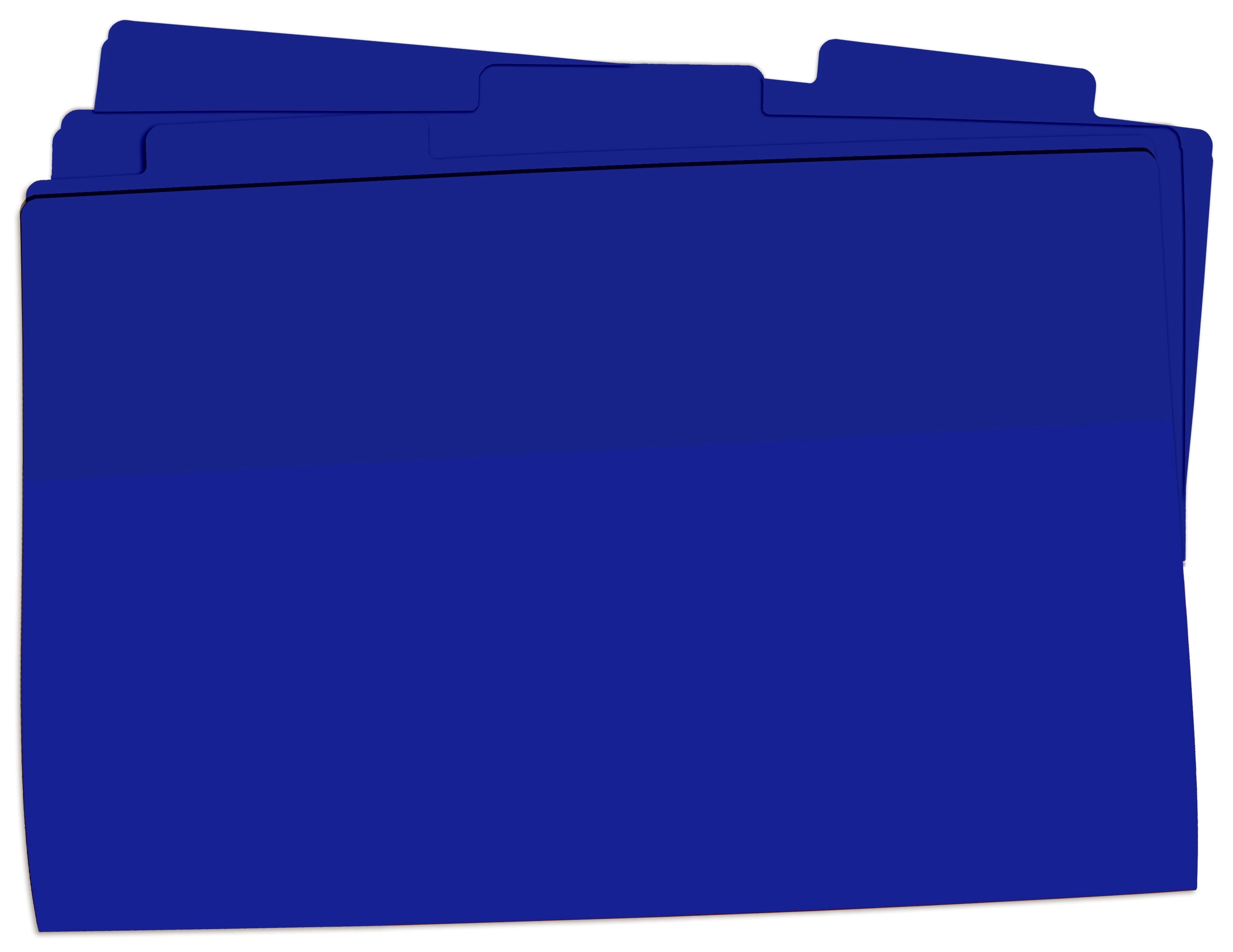 11x17 Polyfite Filing Folder | 9 per Package | Blue - Walmart.com