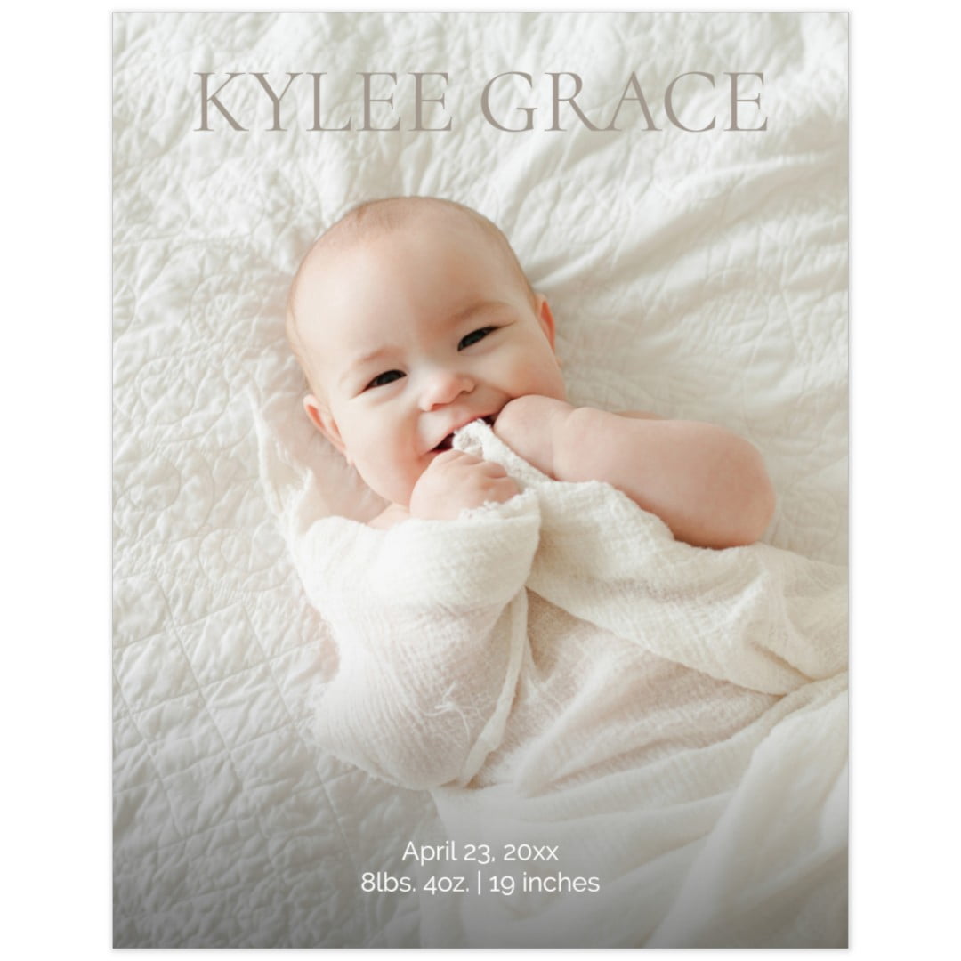 11x17 Poster Sign, Glossy